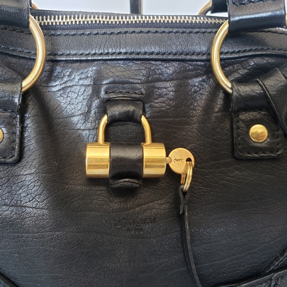 YSL blk tote - Picture 3 of 13